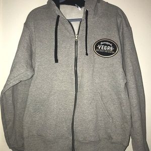 VGK Vegas Golden Knight Hockey Gray Hoodie